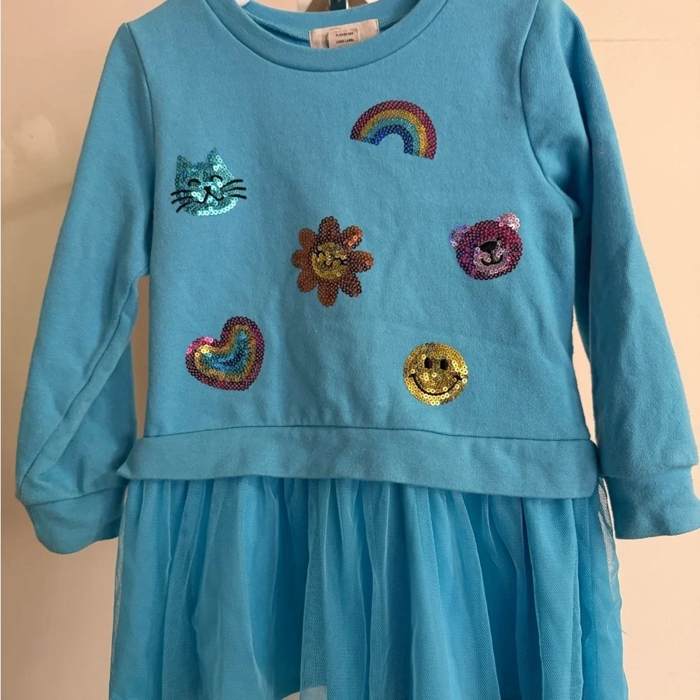 Peek Sequin Fun Patches Dress
